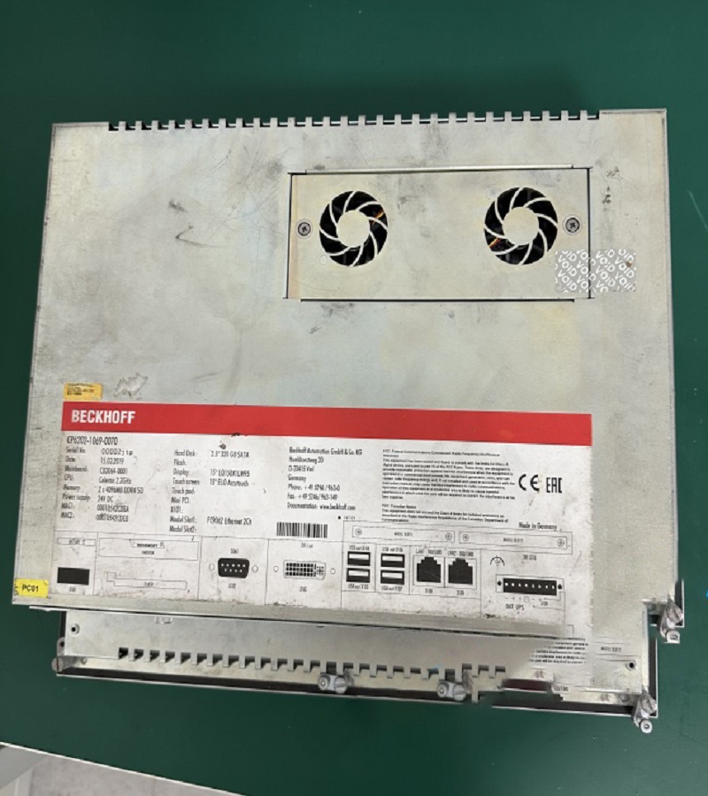 北京 德國 倍福工控機 C6930-0050上電無反應(yīng)故障維修 快修